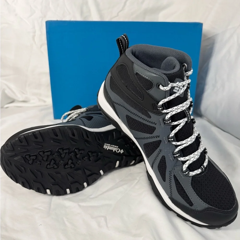 Columbia Black and Gray Athletic Trail Shoes